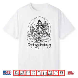 Buddha Green Tara Mantra Tibetan Buddhism Vajrayana Shirt
