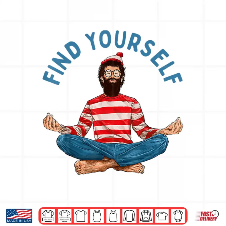 Design Find Yourself Funny Meditation Shirt