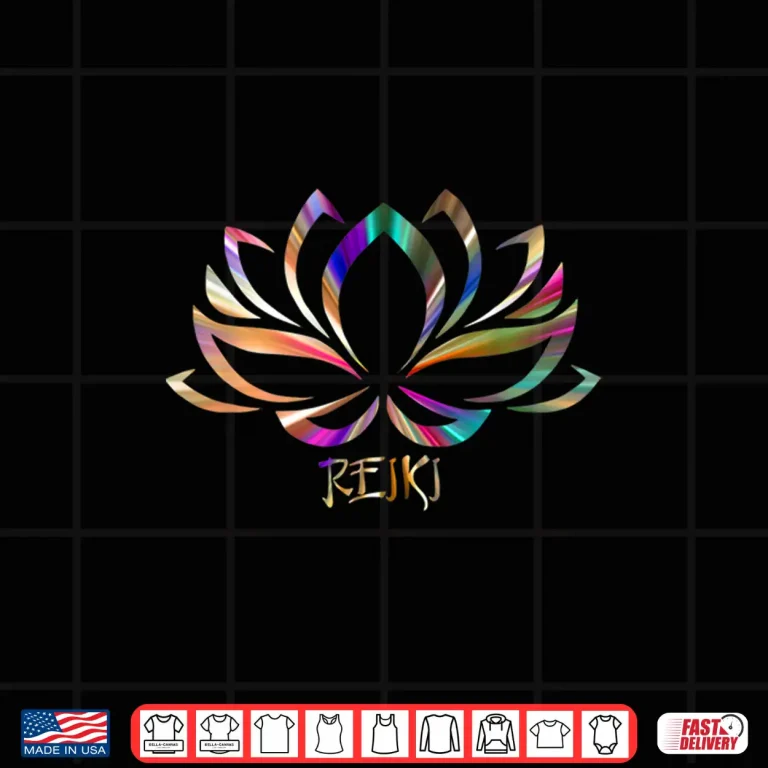 Design Reiki Filigree Meditation Lotus Flower 1 Shirt
