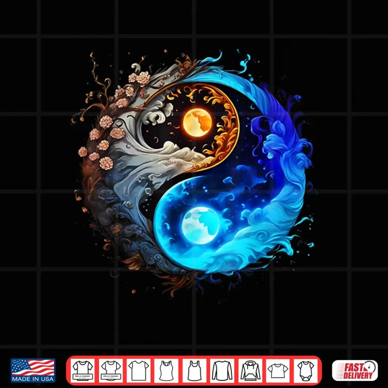Design Yin Yang Moon and Sun Shirt