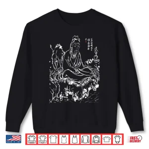 Sweatshirt Buddha Avalokiteshvara Goddess Of Mercy Zen Art Meditation Shirt