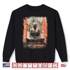 Sweatshirt Buddhist Monk Yin Yang Zen Meditation Buddha Shirt