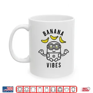Mug Despicable Me Minions Banana Vibes Meditation Minion Sketch Shirt