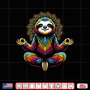 Design Cute Zen Sloth Shirt