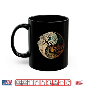 Mug Spiritual Yin Yang Buddhist Tree of Life Shirt