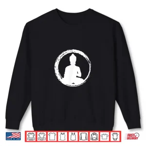 Sweatshirt Zen Symbol Buddha Design Gautama Buddha Meditation Shirt