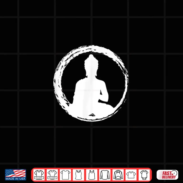 Design Zen Symbol Buddha Design Gautama Buddha Meditation Shirt