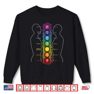 Sweatshirt 7 Seven Chakras Yoga Shirt