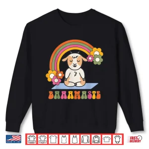 Sweatshirt Baaamaste Goat Yoga Meditation Zen Namaste Funny Shirt