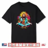 Jesus Christ Meditation Buddha Yoga Hippie Flower Love Shirt