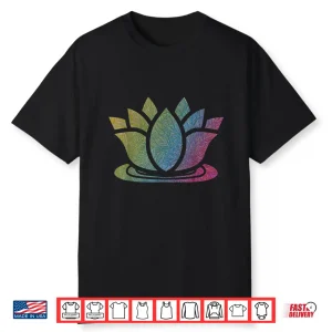 Lotus Flower Yoga Meditation Namaste Cute Gift Shirt
