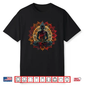 Meditation Hindu Zen Buddha Mandala Spiritual Buddhist Shirt