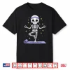 Skeleton Yoga Halloween Meditation Shirt
