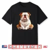 English Bulldog Dog Meditation Yoga Shirt