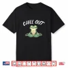 Frog Chill Out Funny Meditation & Yoga Gift Shirt