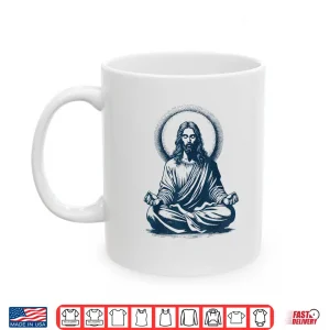 Mug Jesus Lord Meditating Buddhist Monk Meditation Shirt