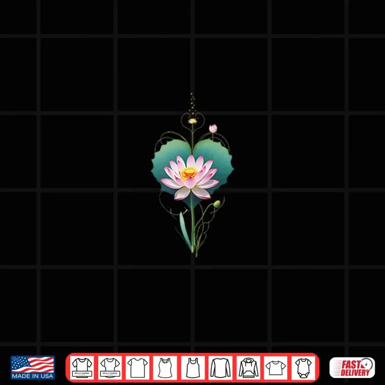 Design Lotus Flower Yoga Metaphysical Shirt