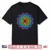 Mandala Buddhism Mindfulness Meditation Yoga Rainbow Boho Shirt