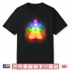 Seven Chakras And Emanating Energy Aura Yoga Meditation Shirt