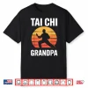 Tai Chi Grandpa Martial Arts Meditation Elderly Fitness Men Shirt