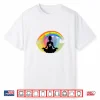 Womens Om Meditation Yoga Backprint Shirt