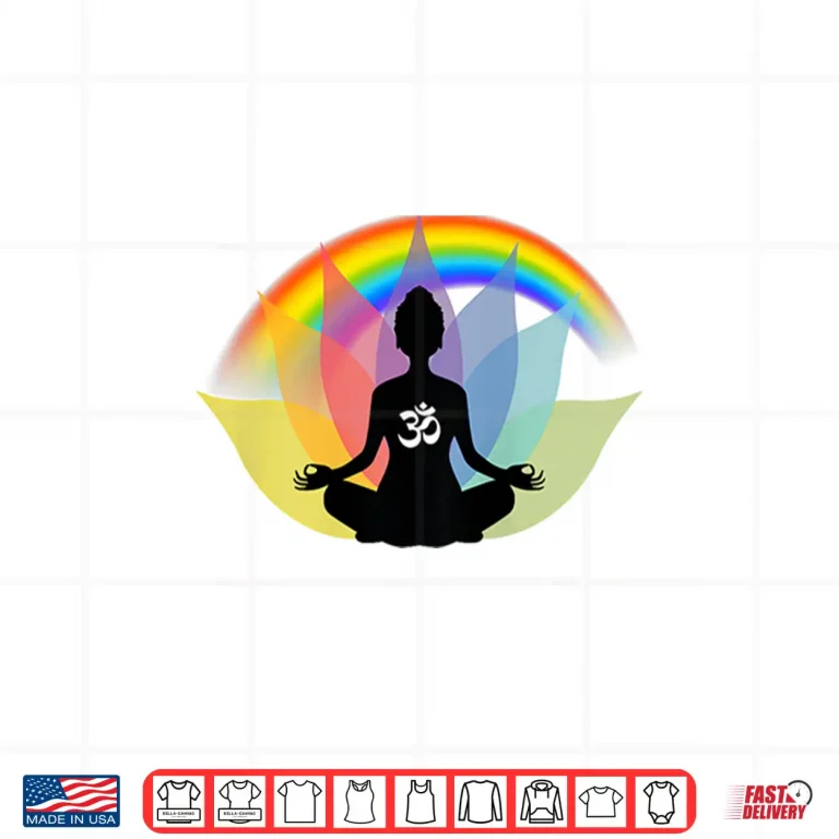 Womens Om Meditation Yoga Backprint Shirt 4 Design Womens OM Meditation Yoga Backprint Shirt