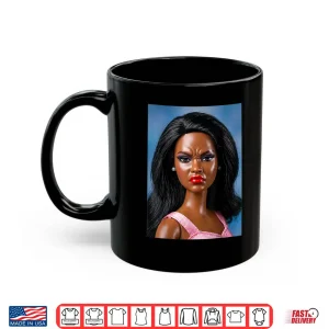Mug Angry Disgusted Black Doll Face Meme Reaction Meme Funny Shirt