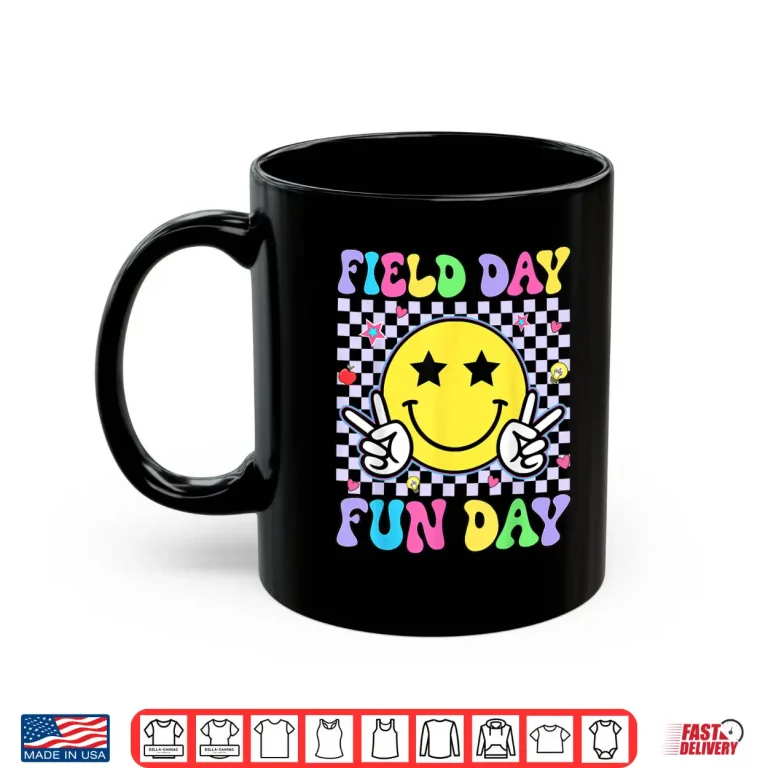 Mug Retro Groovy Field Day Fun Day Teacher Kids Field Day 2026 Shirt