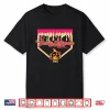 Party Animals Baseball Drippy Plate Monkey Shirt