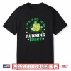 Cute Shamrock Running St Patricks Day Lucky Running Team Shirt