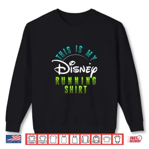 Sweatshirt Disney Athletic Running Logo Shirt