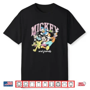 Disney Mickey And Friends Classic Running Pose Shirt