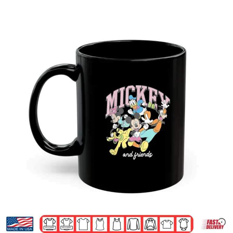 Mug Disney Mickey and Friends Classic Running Pose Shirt