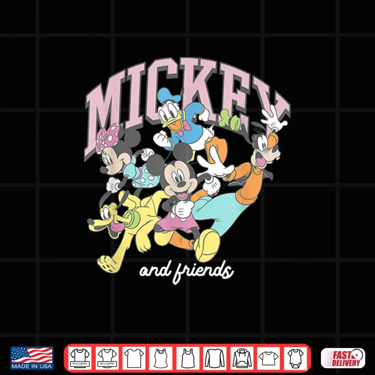 Design Disney Mickey and Friends Classic Running Pose Shirt