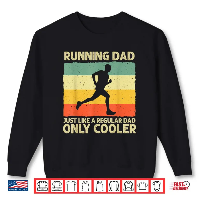 Sweatshirt Funny Running For Men Dad Marathon Runner Coach Marathoner Shirt