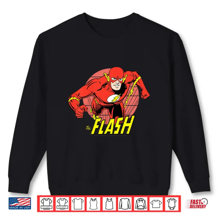 Sweatshirt Kids DC Comics The Flash Running Portrait Shirt