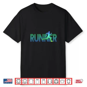 Runner Track & Field Cross Country Running Athlete Vintage Shirt