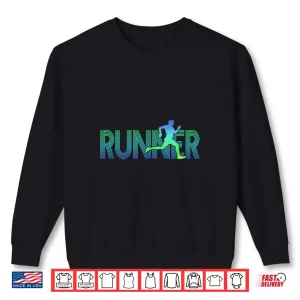 Sweatshirt RUNNER Track Field Cross Country Running Athlete Vintage Shirt