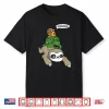 Sloth Turtle Snail Piggyback T Shirt Animal Running Wild Tee