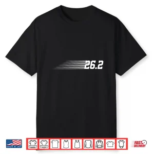 26.2 Marathon Design For Men Women Athlete Marathon Runner Shirt