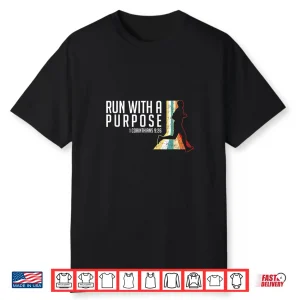 Bible Verse 1 Corinthians 9 26 Running Fitness Shirt