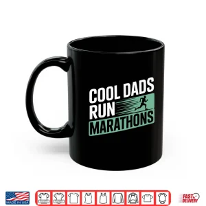 Mug Cool Dads Run Marathons Funny Marathon Running Runner Shirt