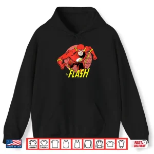 Hoodie DC Comics The Flash Running Portrait Shirt