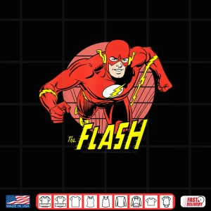 Design DC Comics The Flash Running Portrait Shirt