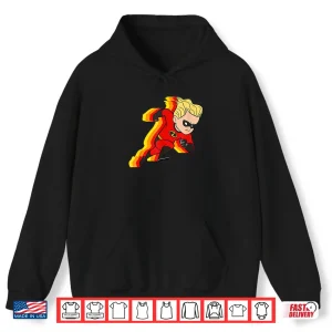 Hoodie Disney Pixar Incredibles Dash Parr Running Shirt