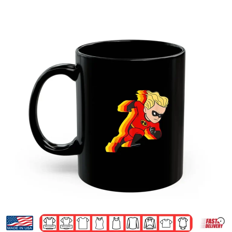 Mug Disney Pixar Incredibles Dash Parr Running Shirt
