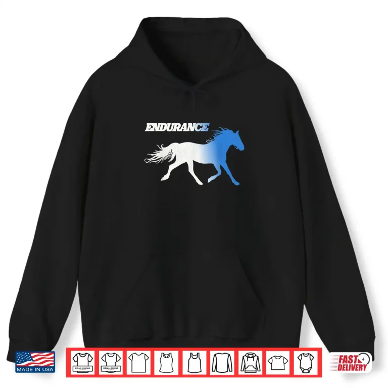 Hoodie Running Horses Endurance Shirt