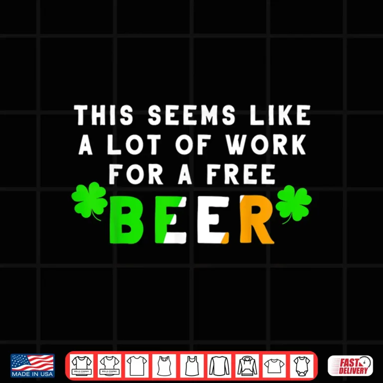 Design St Patricks Day Running Design Gift For Irish Beer Races Shirt