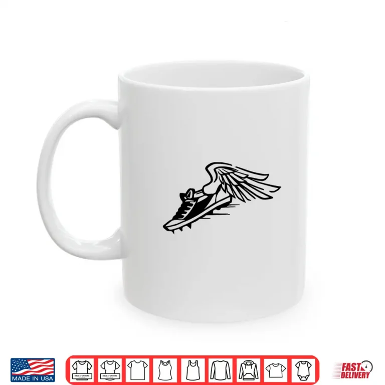 Mug Track and Field Shirt School Running Team Runner Shirt Shirt
