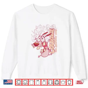 Sweatshirt Courage the Cowardly Dog Running Scared Shirt
